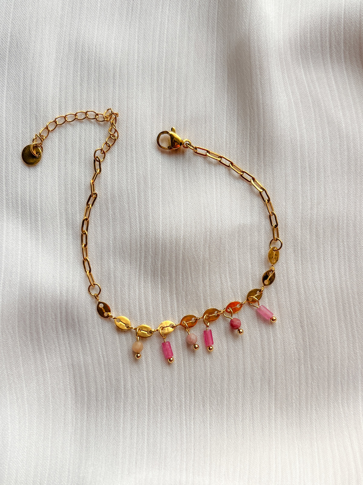 Pink & Gold Bracelet 02