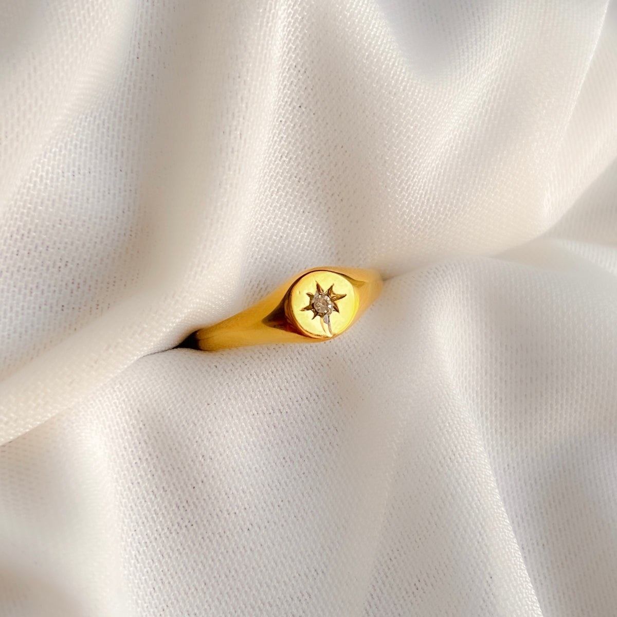 Binky Crystal Ring