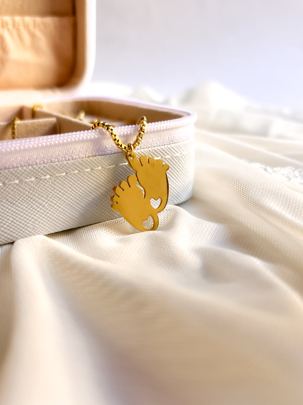 Baby Feet Necklace