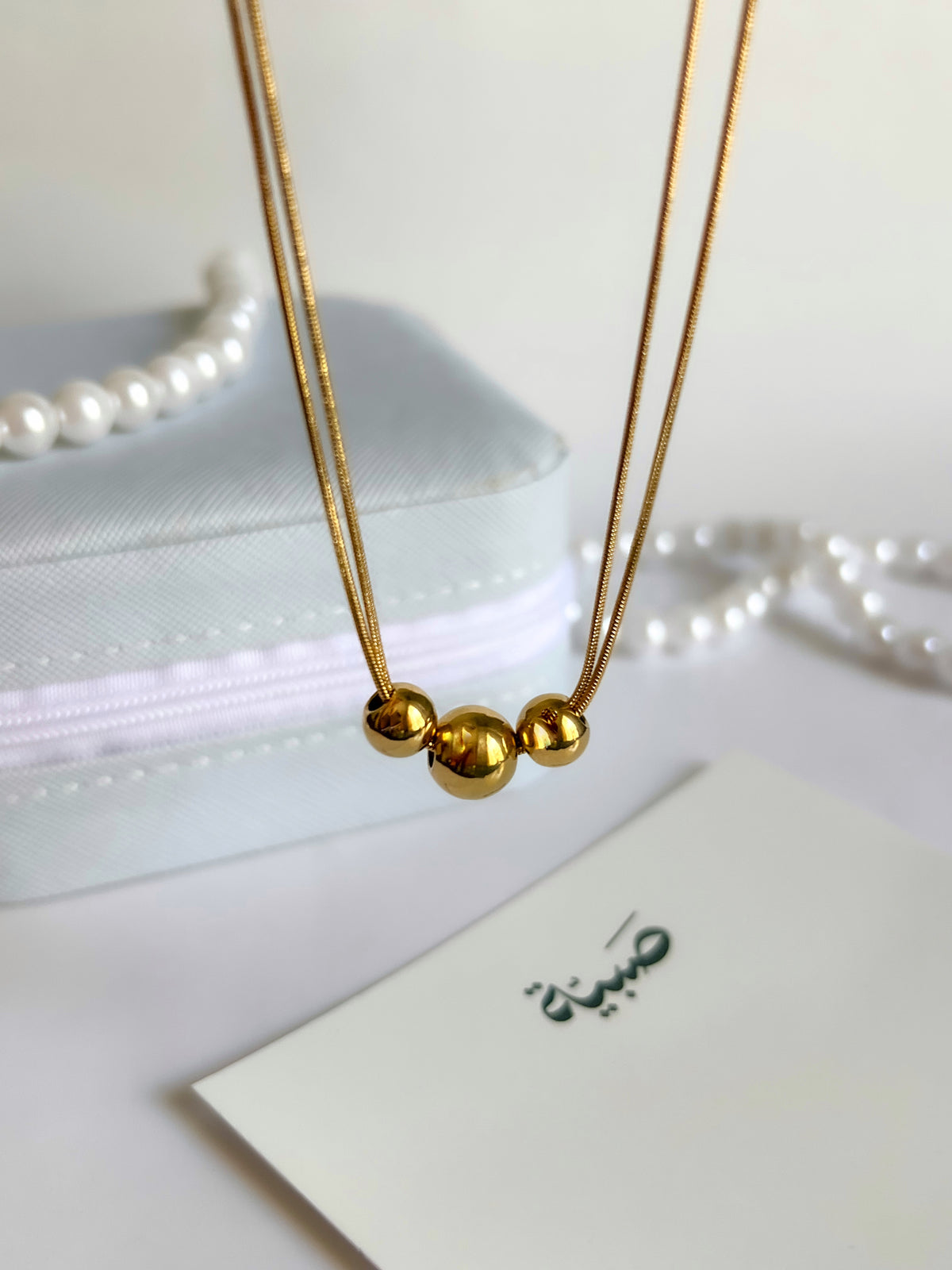 Ball Bead Necklace